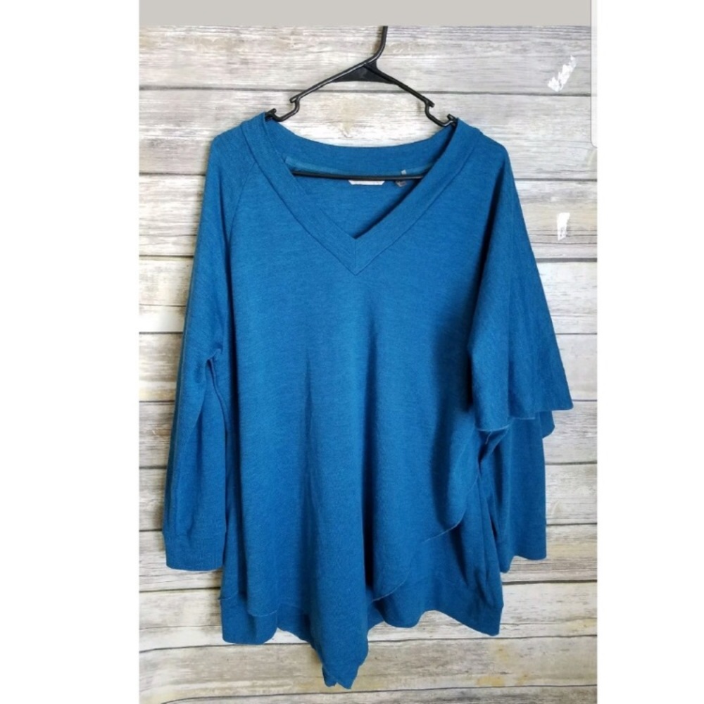 Soft Surroundings Layered Sweater. Size 1X